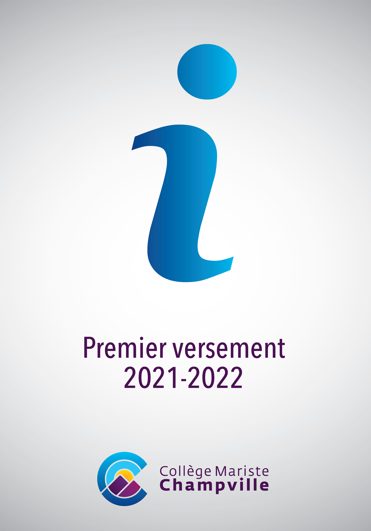 Premier versement 2021-2022