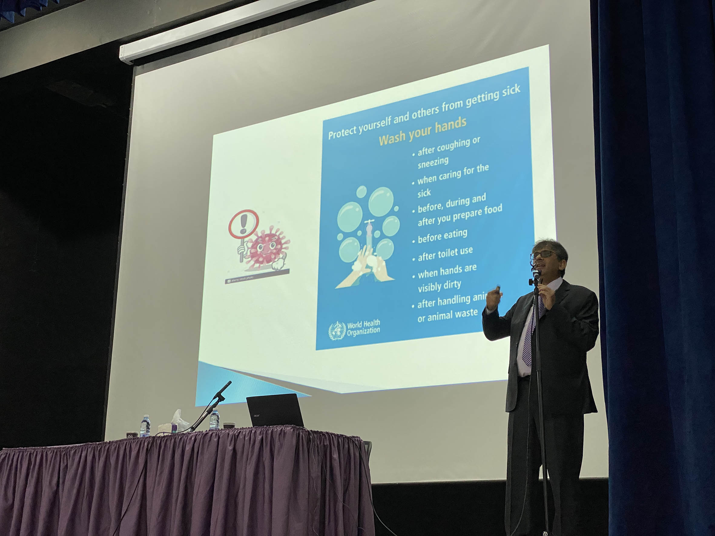 Coronavirus : Conférence de sensibilisation avec Docteur Edgard (EL) ASMAR